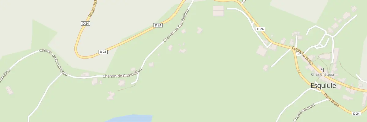 Plan du 9008 Che de Cambeillou à Esquiule