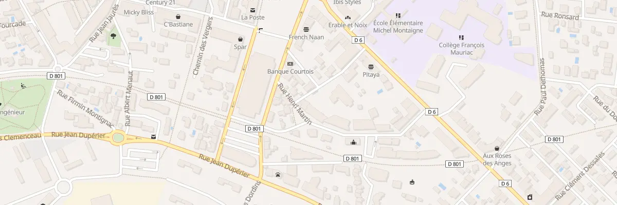 Plan du 19 Rue Henri Martin à Saint-Médard-en-Jalles