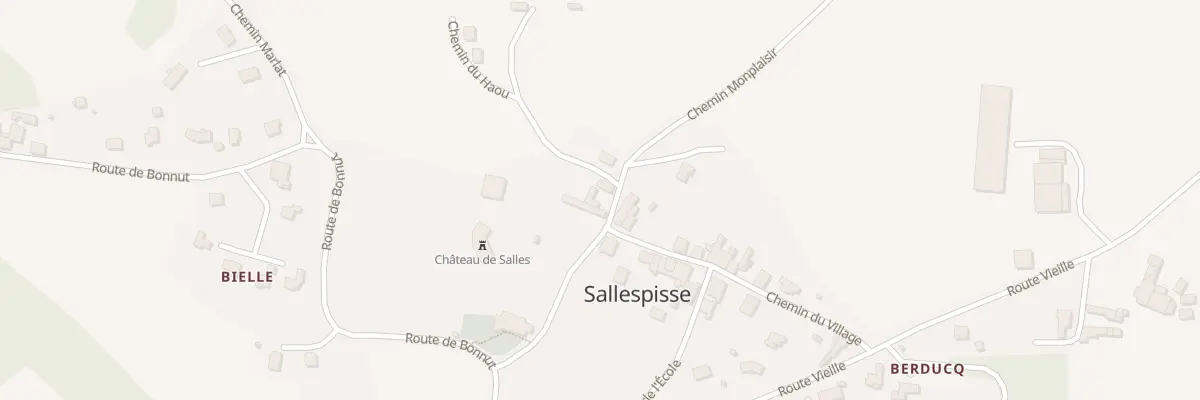 Plan du 10 Che Monplaisir à Sallespisse