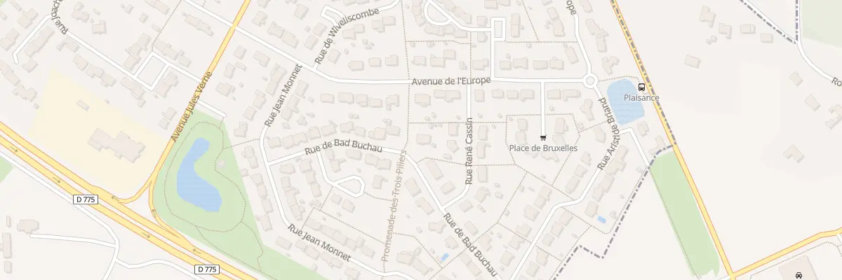 Plan du 17 Rue Bad Buchau au Lion-d’Angers
