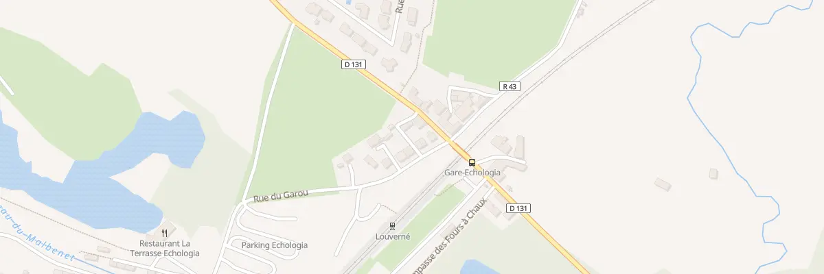 Plan du 3 Rue du Garou à Louverné