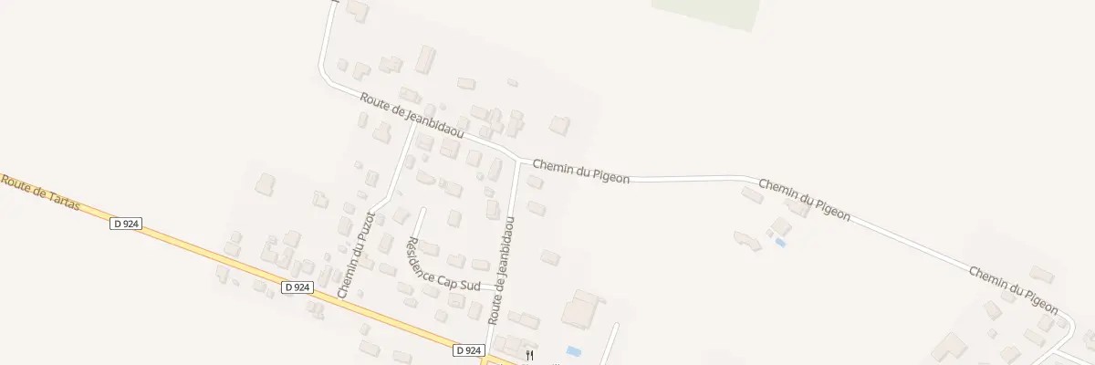 Plan du 801 Che du Pigeon à Souprosse