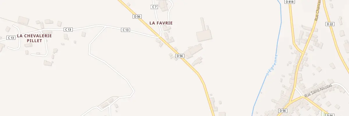 Plan du 23 Rue Saint Michel à Lonlay-l’Abbaye