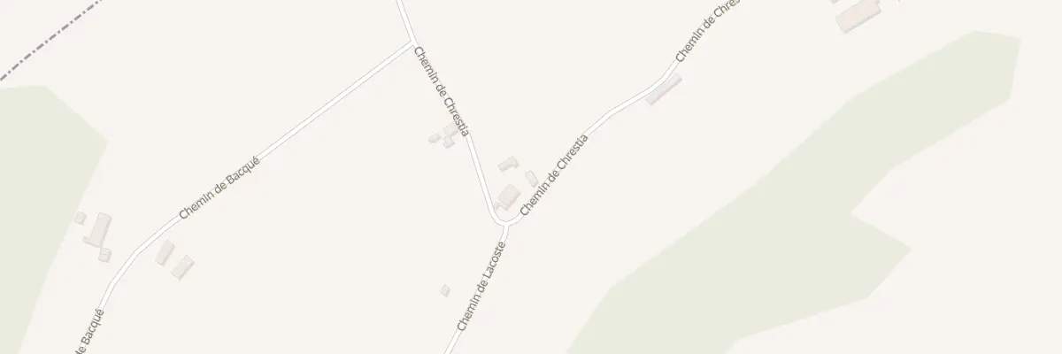 Plan du 1316B Che de Chrestia à Bonnegarde