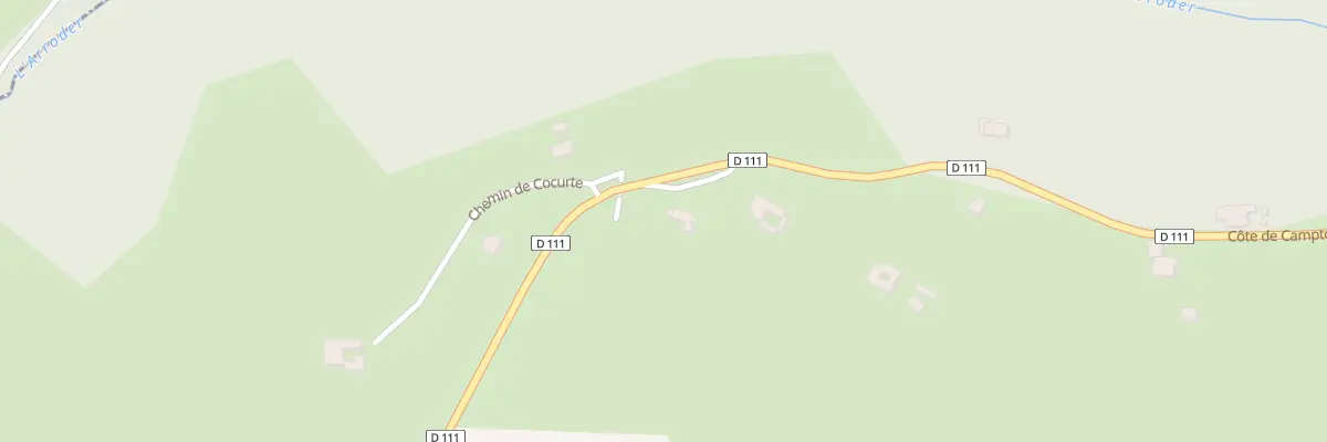 Plan du 23 Cote de Camptort à Ogenne-Camptort