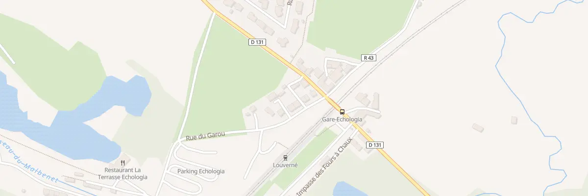 Plan du 4 Rue du Garou à Louverné