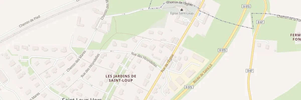 Plan du 16 Rue des deux Chênes à Saint-Loup-Hors