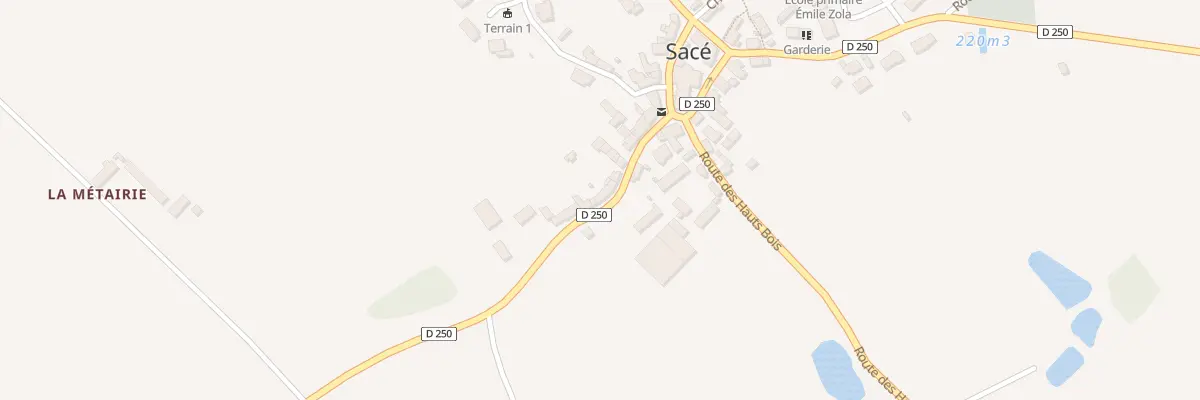 Plan du 6 Rue des Lilas à Sacé
