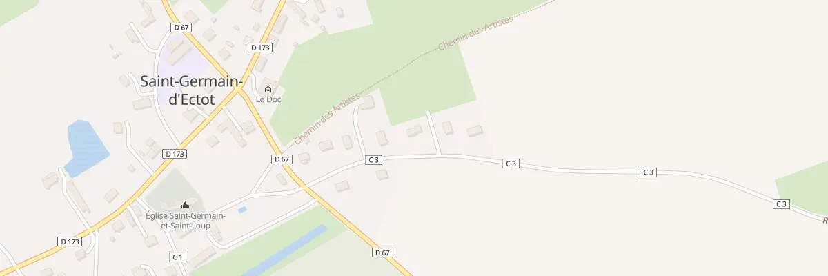 Plan du 147 Rue Jacques Brunet - Ectot à Aurseulles