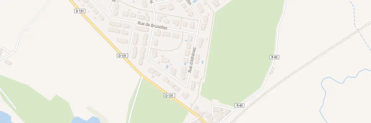 Plan du 8 Rue d’Athenes à Louverné