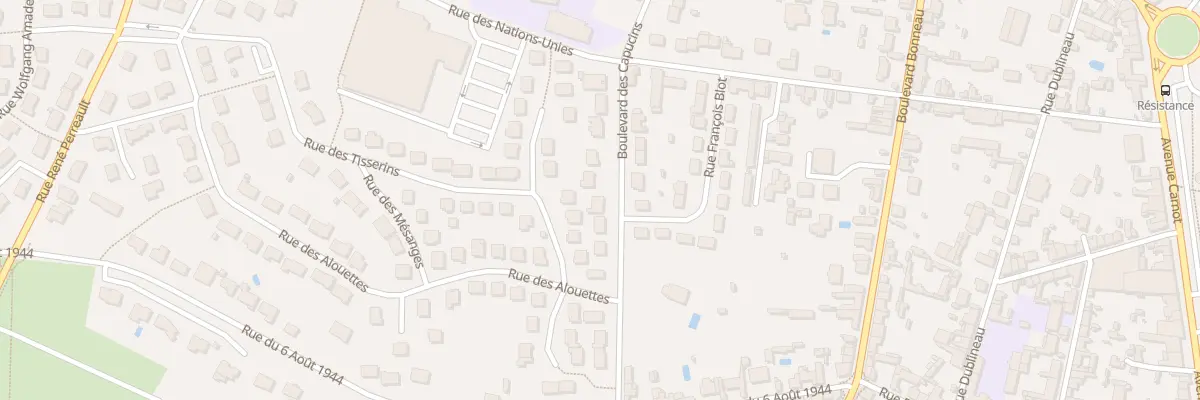 Plan du 26 Bd des Capucins à Château-Gontier-sur-Mayenne