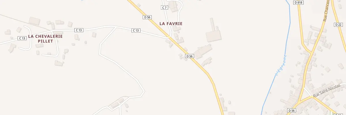 Plan du 1 Rte de Ger à Lonlay-l’Abbaye