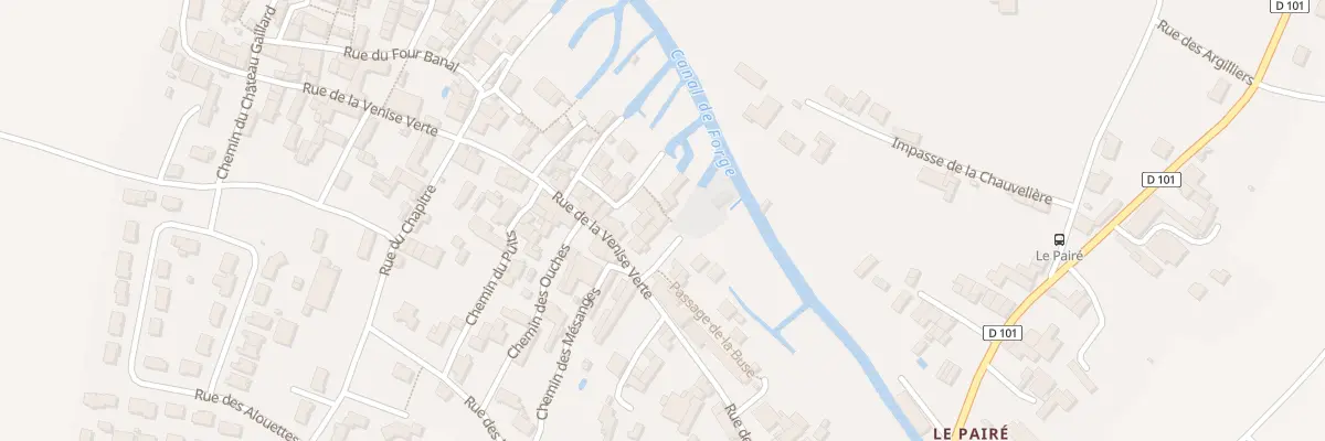 Plan du 3 Pl du Port de Monfaucon à Saint-Hilaire-la-Palud