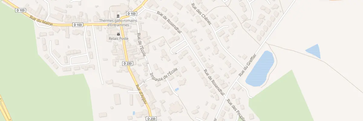 Plan du 24 Rue de Rosendahl à Entrammes