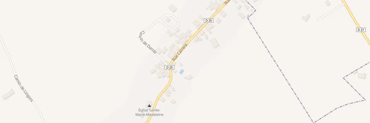 Plan du 29 Rue Carrera à Préchacq-Navarrenx