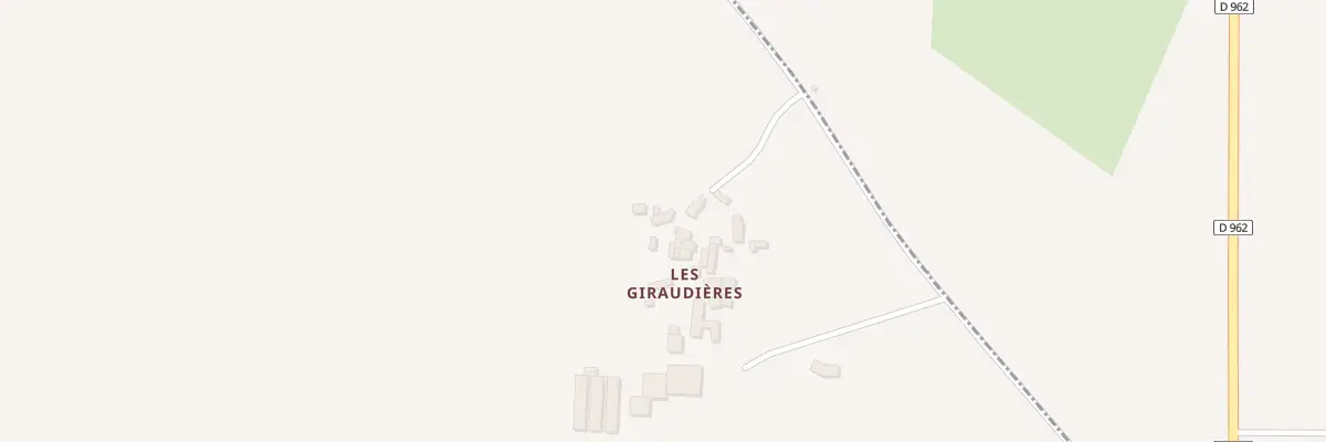 Plan du 5012 Les Giraudieres à Montreuil-sur-Maine