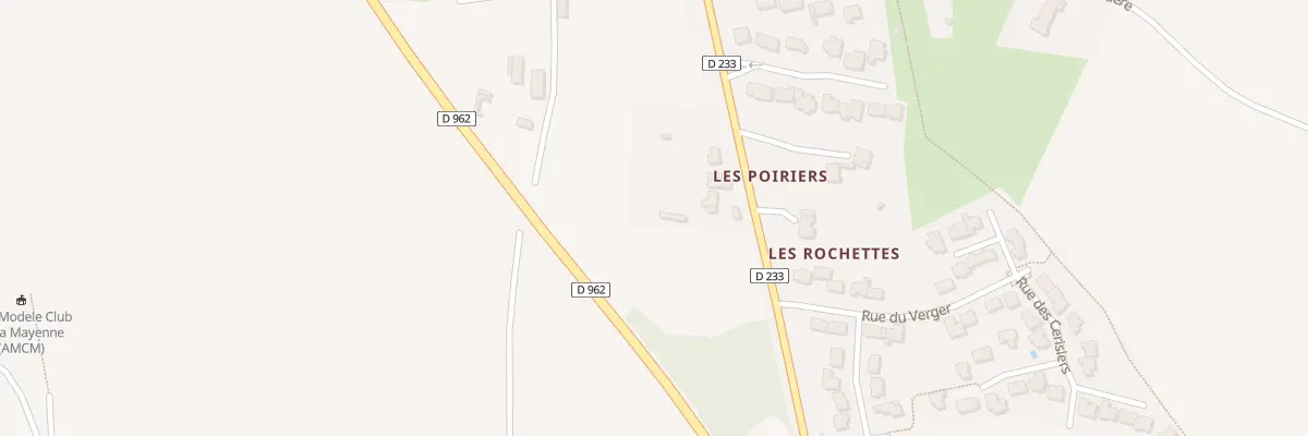 Plan du 244 Rue de l’Anjou à Entrammes