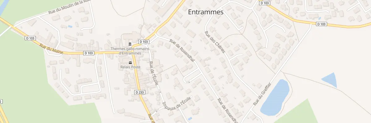 Plan du 10 Rue de Rosendahl à Entrammes