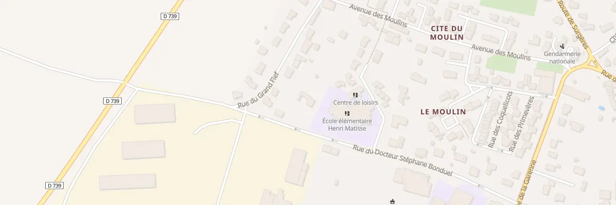 Plan du 20 Rue du Dr Stephane Bonduel à Tonnay-Boutonne