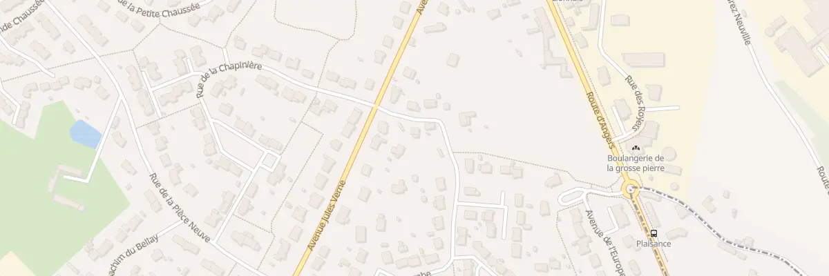 Plan du 4 Rue des Trois Piliers au Lion-d’Angers