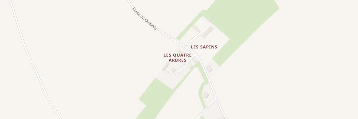 Plan du 66B La Basse Liniere à Vaux-sur-Aure