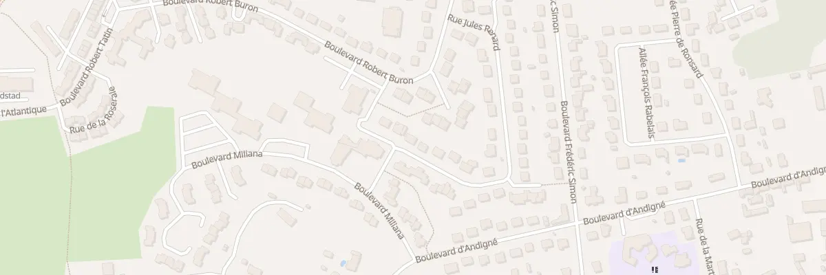 Plan du 28 Rue Jules Renard à Château-Gontier-sur-Mayenne