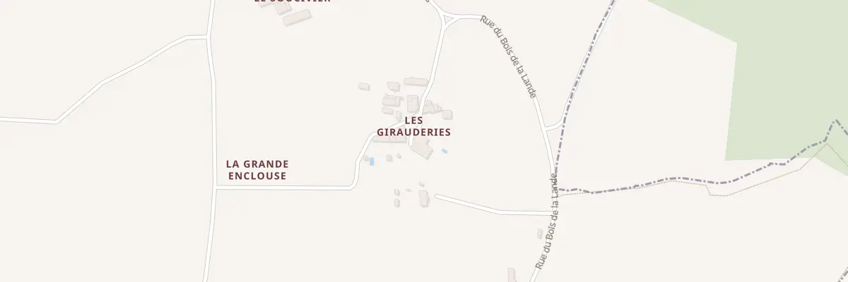 Plan du 3 All des Girauderies à Floirac