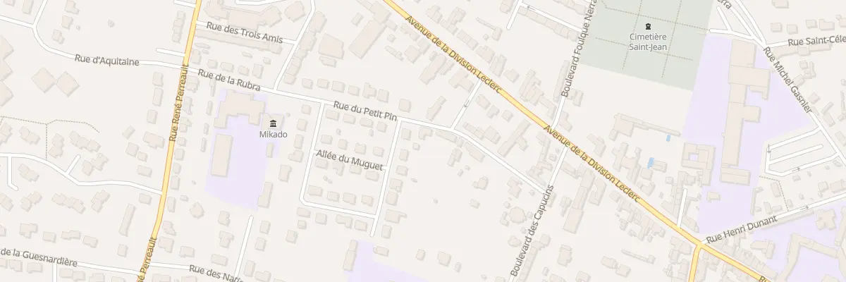 Plan du 12 Rue du Petit Pin à Château-Gontier-sur-Mayenne