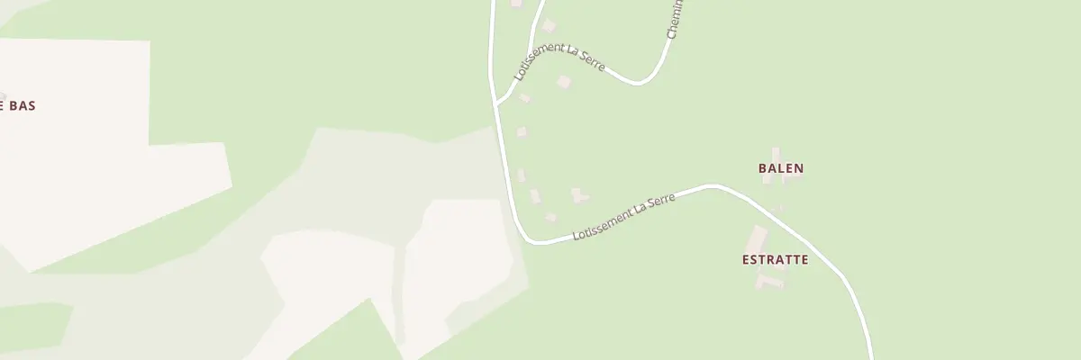 Plan du 4 Lot Lasserre à Aramits