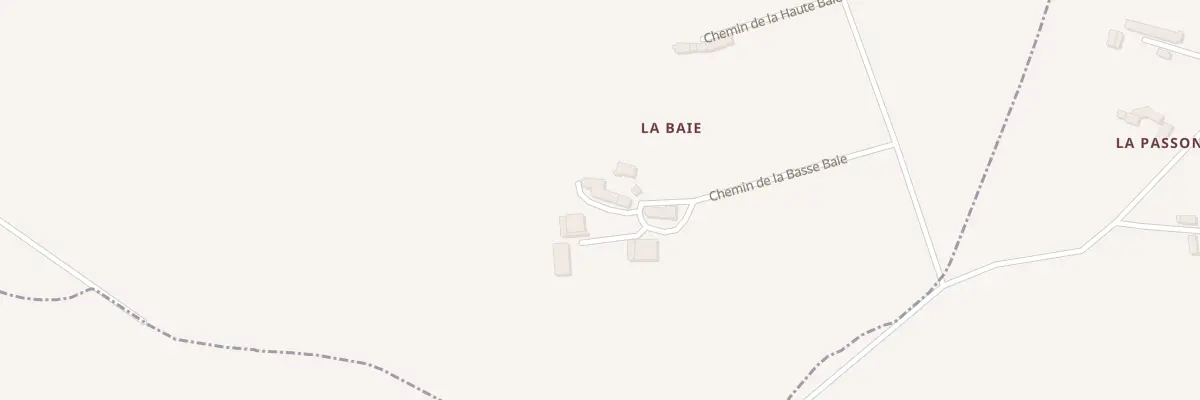 Plan du 461 La Haute Baie à Saint-Fraimbault