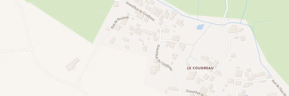 Plan du 14 Gr Grand’Rue du Coudreau à Saint-Sigismond