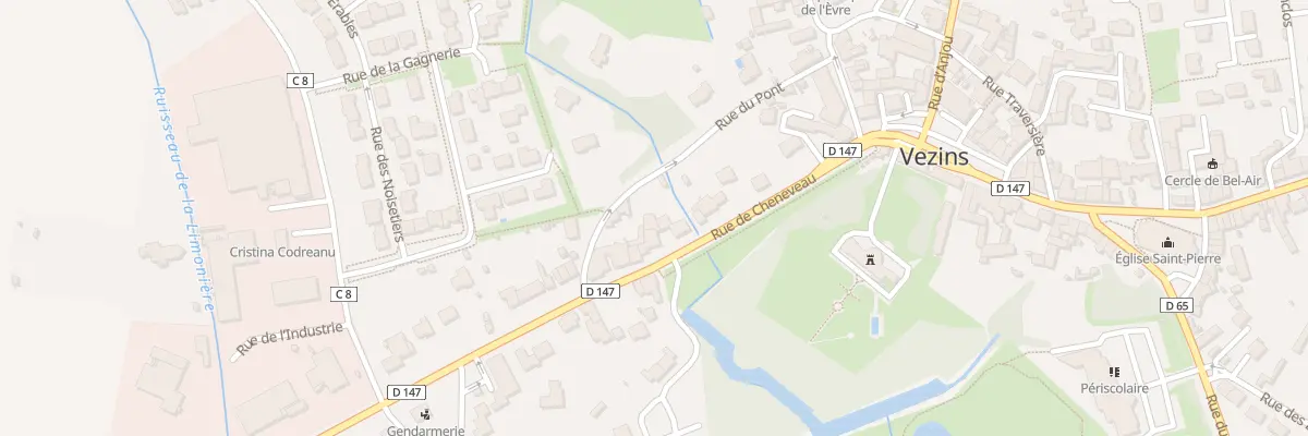 Plan du 16B Rue de Cheneveau à Vezins