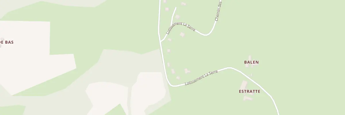 Plan du 5 Lot Lasserre à Aramits