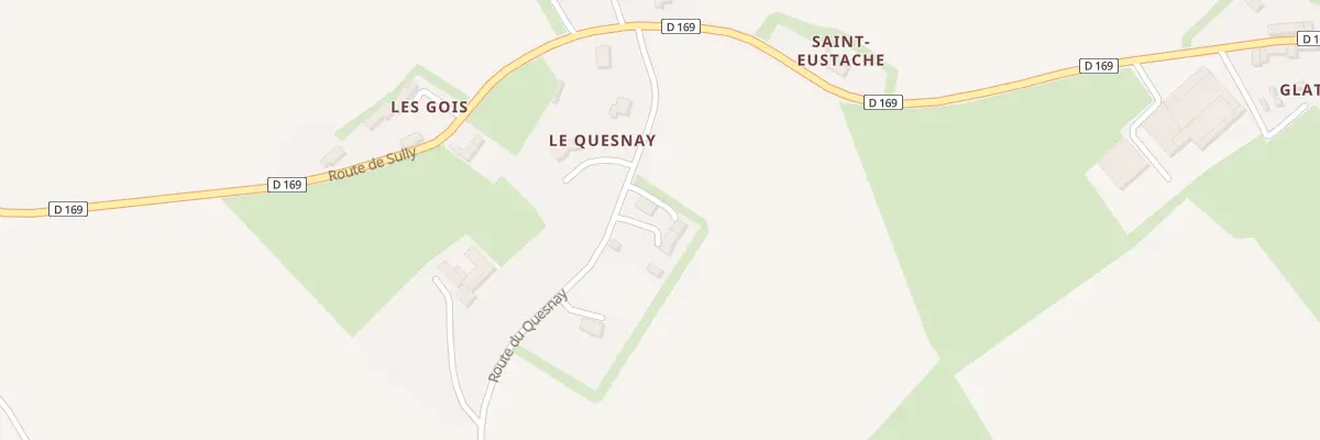 Plan du 1 Rte du Quesnay à Vaux-sur-Aure