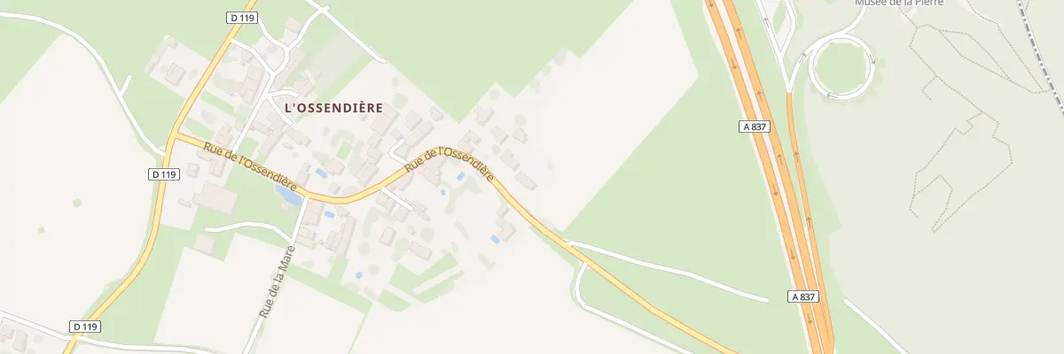 Plan du 27 Rue de l’Ossendière à Plassay