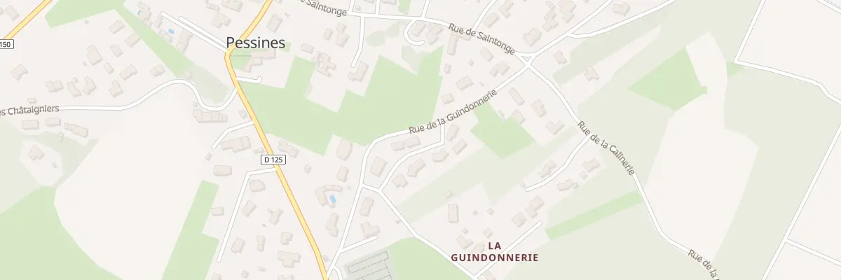 Plan du 5 All de la Guindonnerie à Pessines