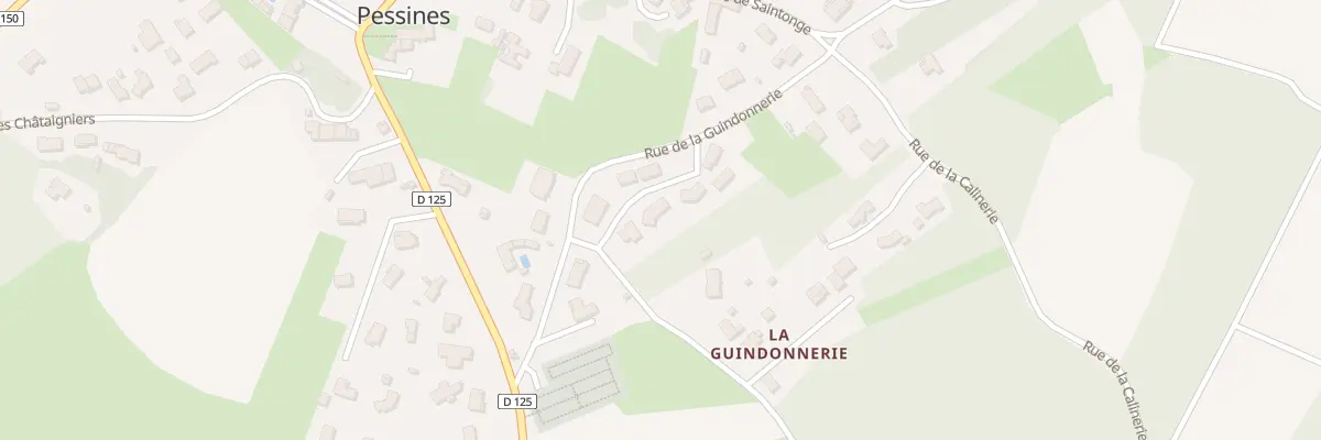 Plan du 4 All de la Guindonnerie à Pessines
