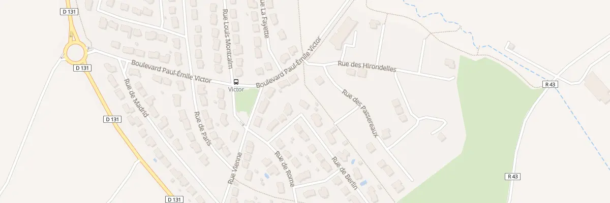Plan du 1 Rue de Berlin à Louverné