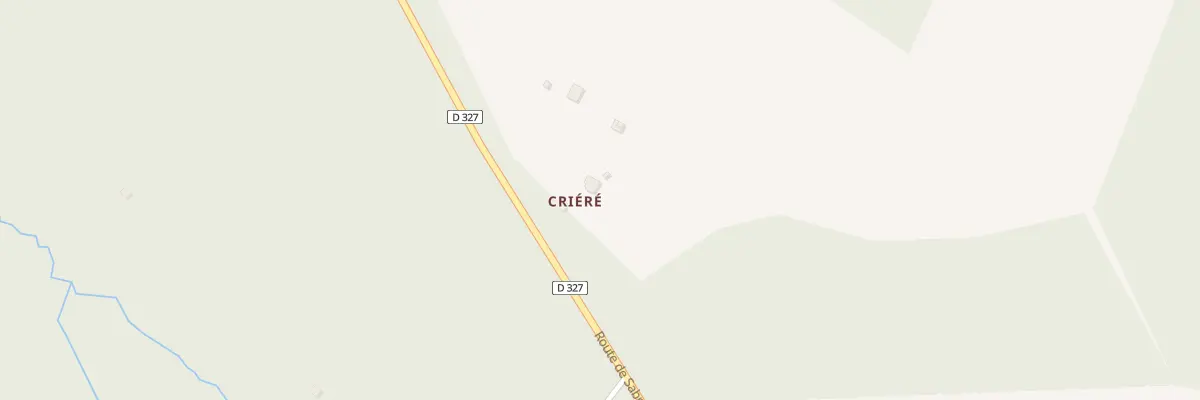 Plan du 960 Rte de Sabres à Luglon