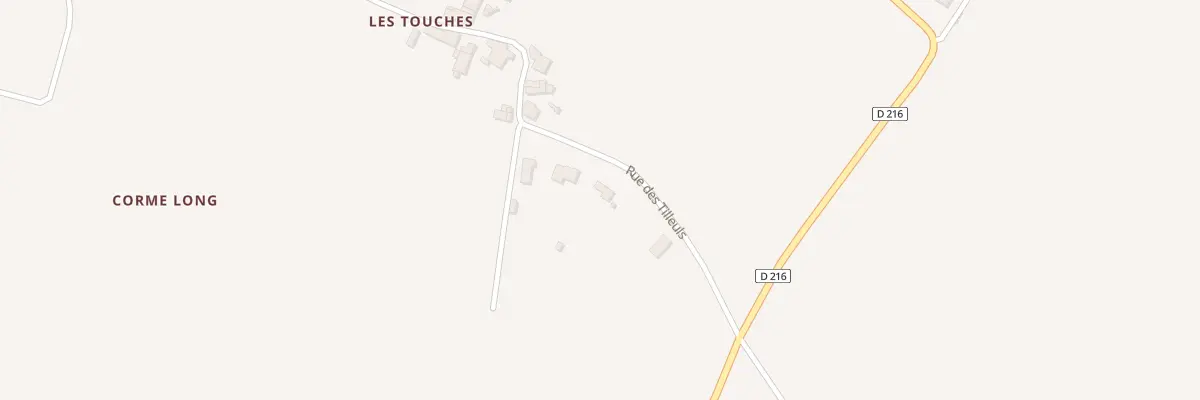 Plan du 7 Rue des Tilleuls à Rioux