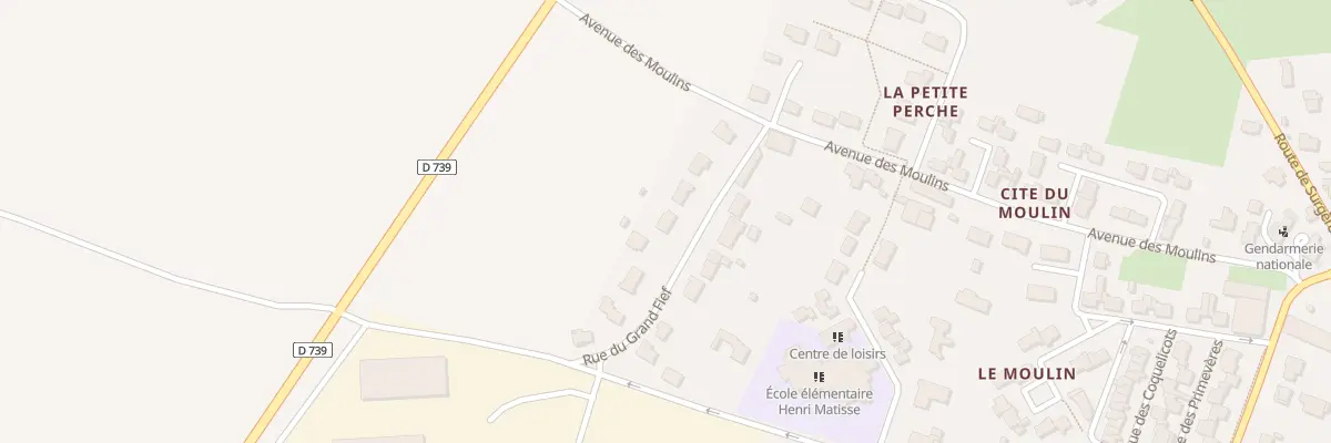 Plan du 7 Rue du Grand Fief à Tonnay-Boutonne