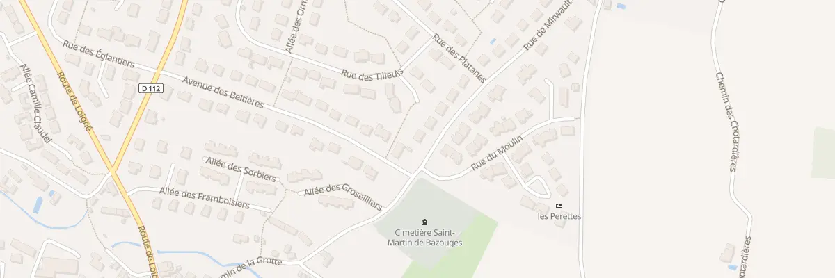 Plan du 3 Rte de Mirwault à Château-Gontier-sur-Mayenne