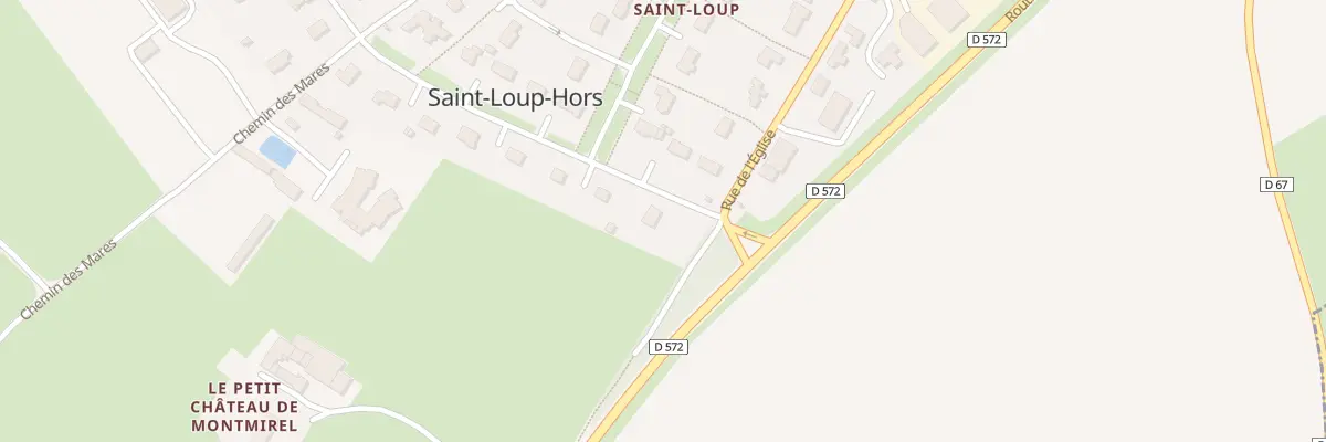 Plan du 1 Rue du Chemin Charles Letot à Saint-Loup-Hors