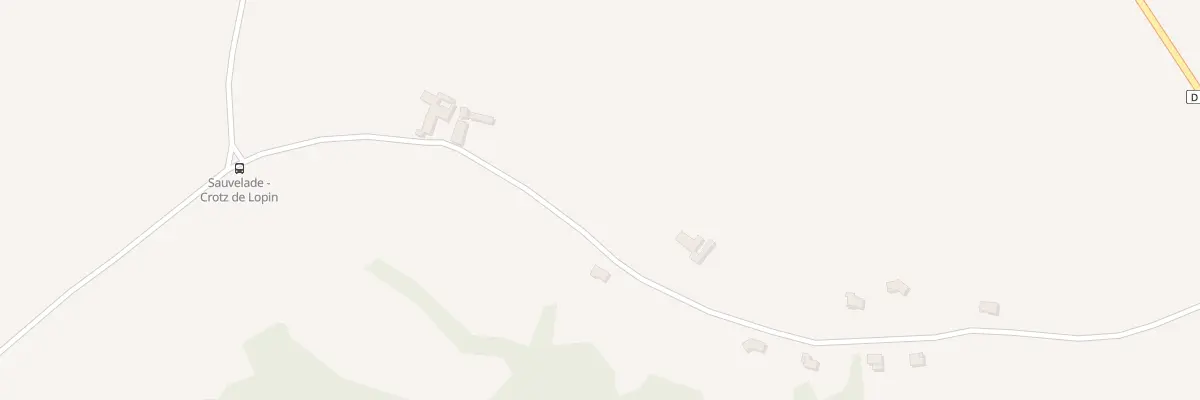 Plan du 648 Cami de la Crotz de Lopin à Sauvelade