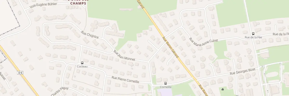 Plan du 8 Sq Robert Schumann à Bayeux