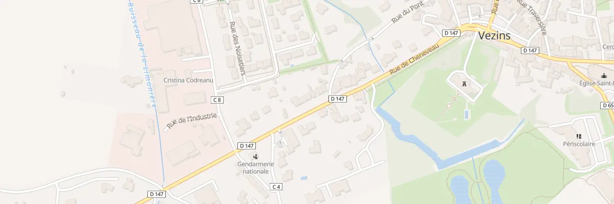 Plan du 38 Rue de Cheneveau à Vezins