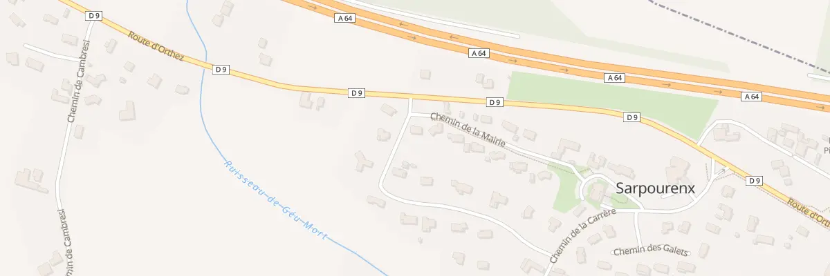 Plan du 15 Che de la Mairie à Sarpourenx