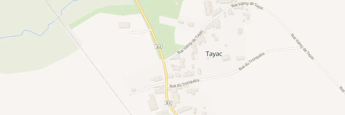 Plan du 16 Rue Valmy Tayac à Soussans