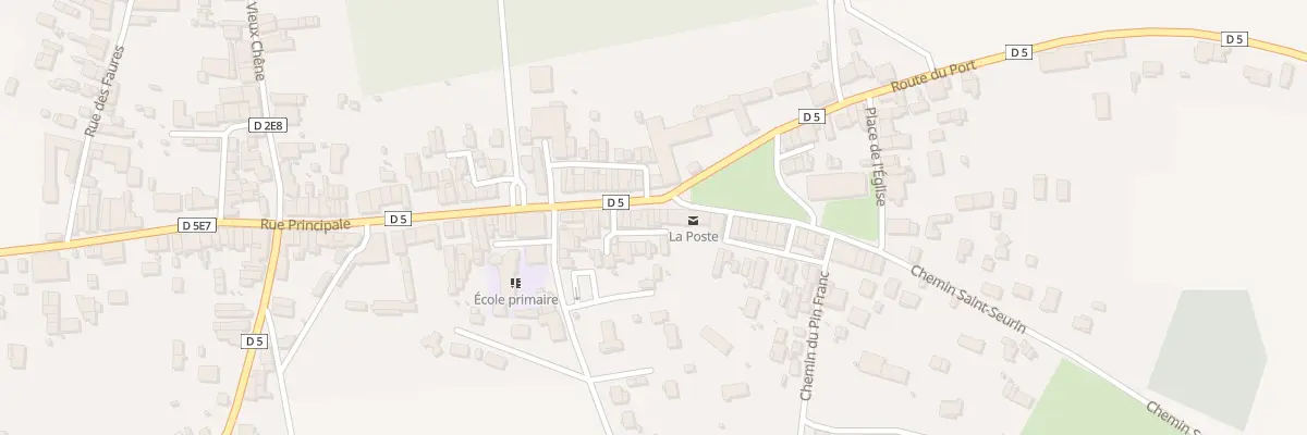 Plan du 8 Rue Principale à Lamarque