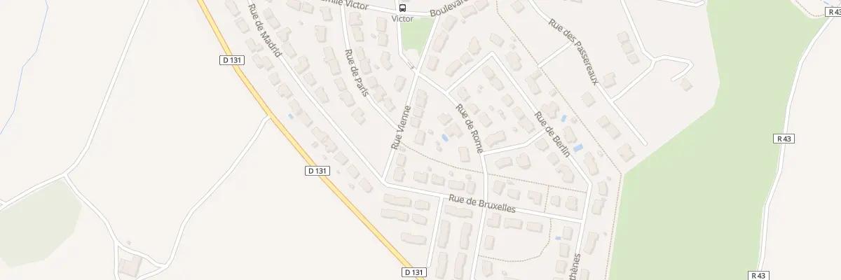 Plan du 9 Rue de Vienne à Louverné